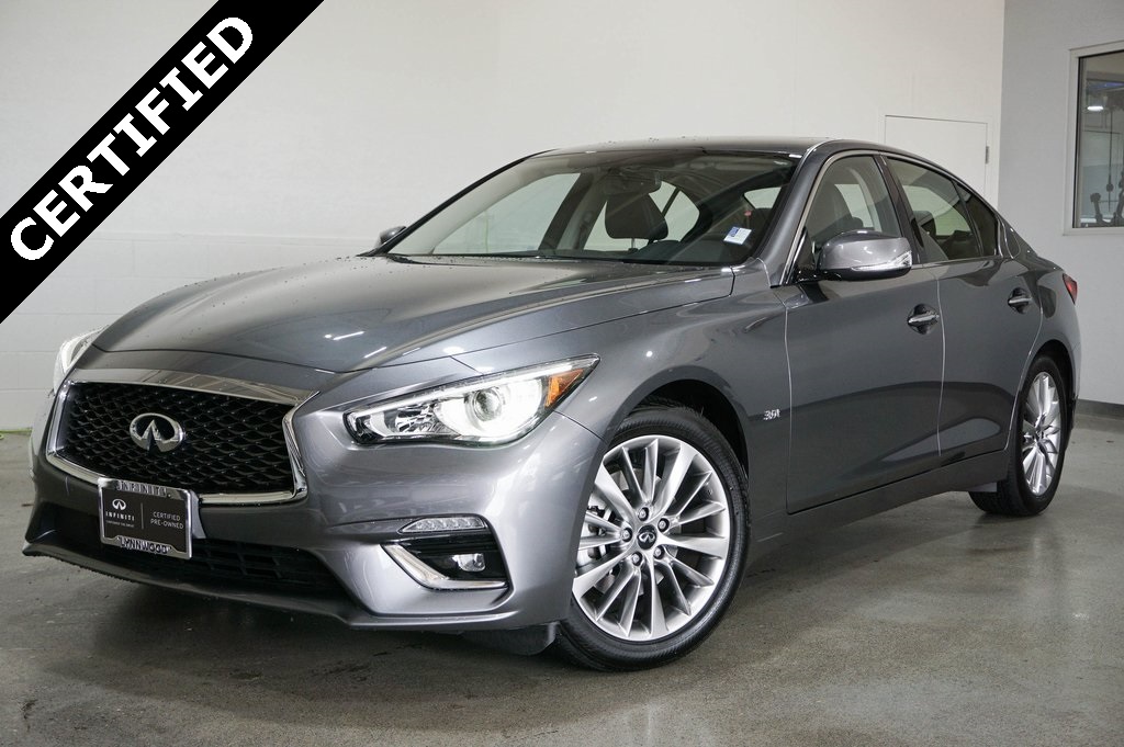 Certified Pre Owned 2019 Infiniti Q50 3 0t Luxe