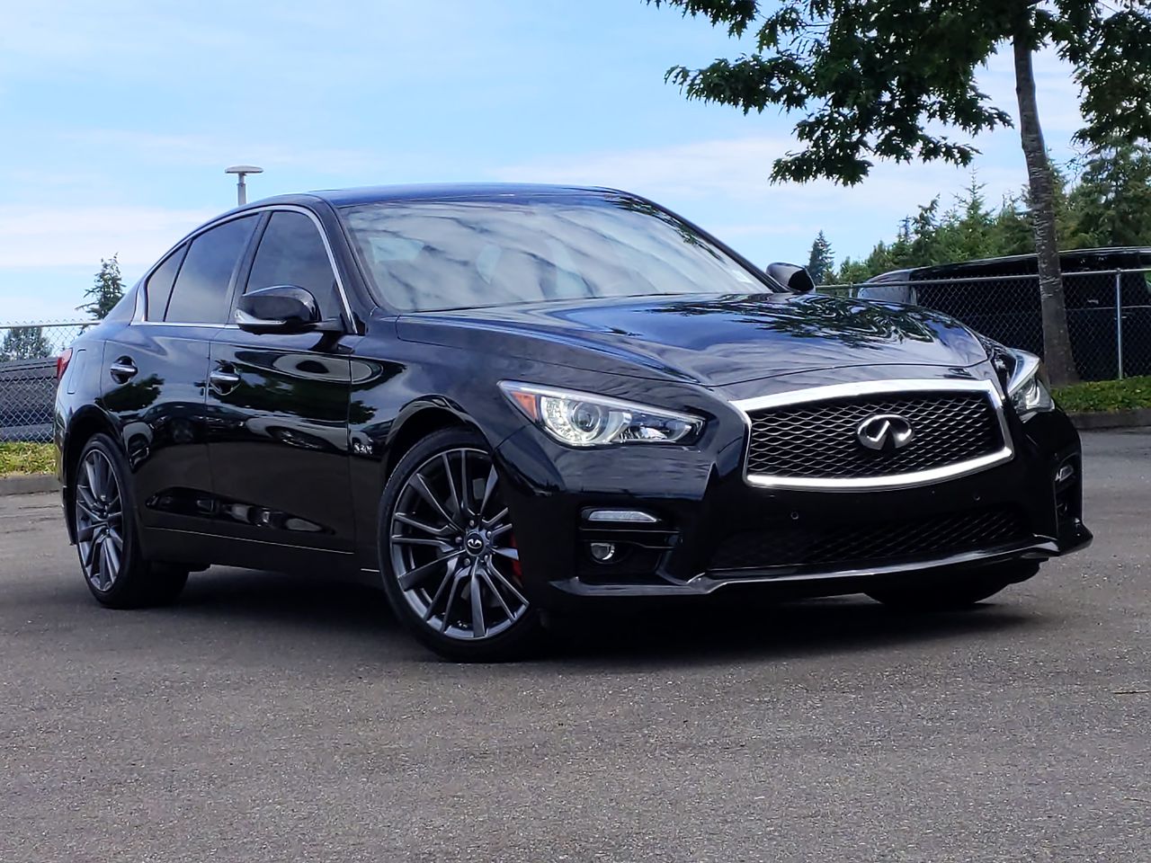 Certified Pre-Owned 2017 INFINITI Q50 Red Sport 400 4D Sedan in ...